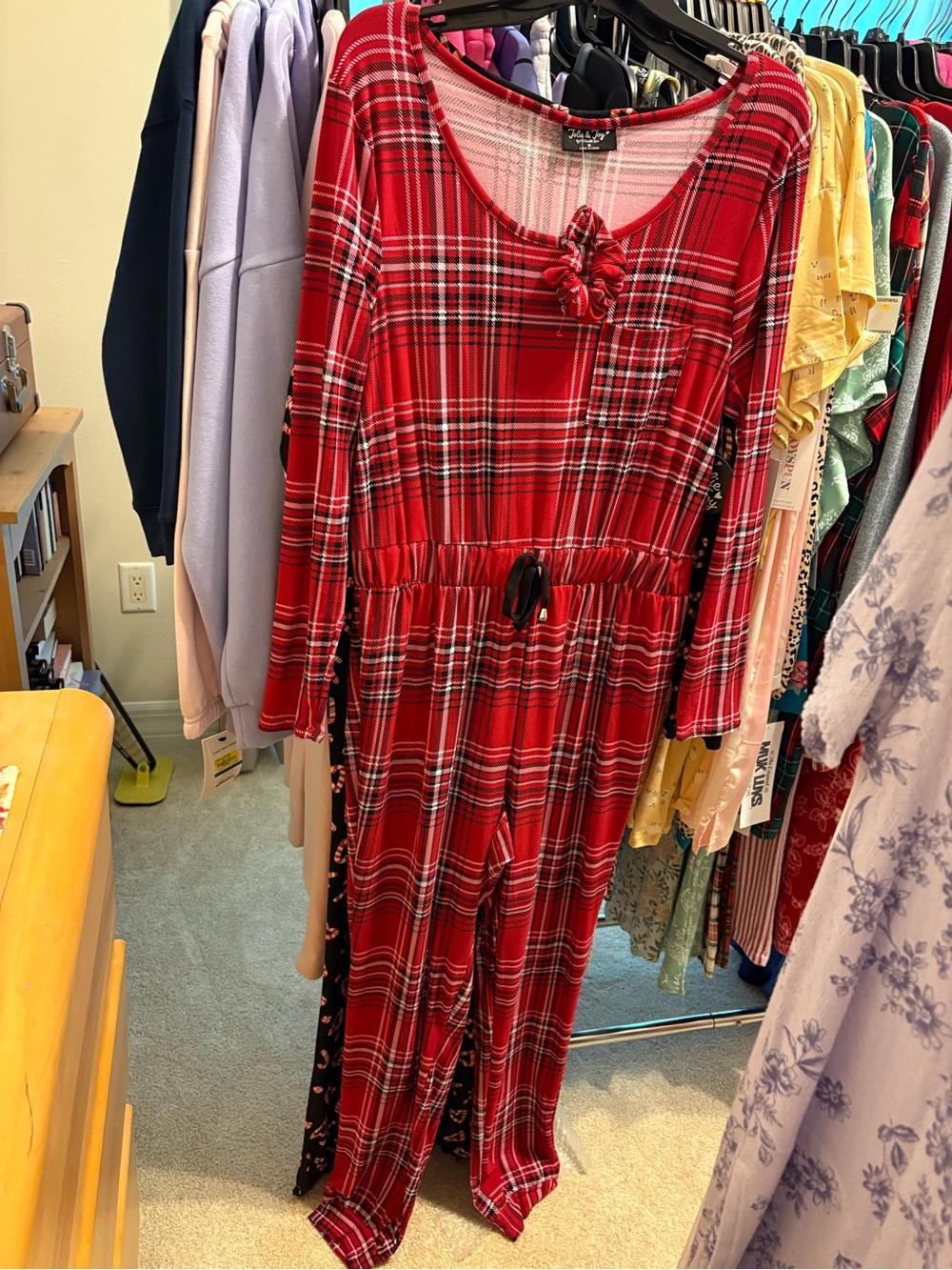 Plaid onsie